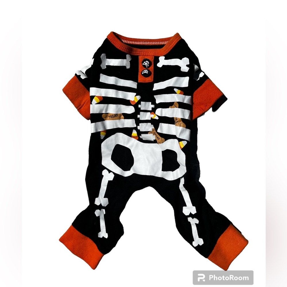 Canine Skeleton Costume PJ Style